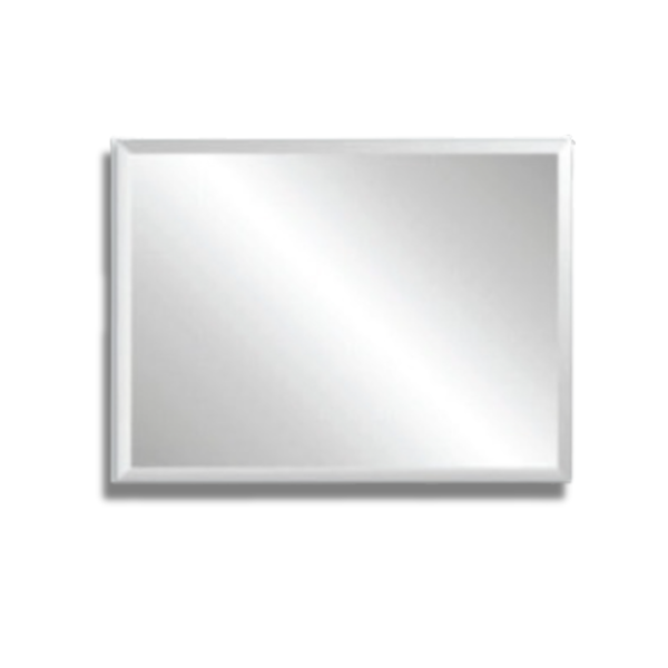 กระจกเงานิรภัย BATHLINE รุ่น SLT-6080 ขนาด 80x60 ซม. หนา 5 มม. กระจกติดผนังดีไซน์เรียบหรู แข็งแรง ปลอดภัย เหมาะสำหรับห้องน้ำและห้องแต่งตัว"